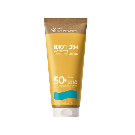 Biotherm Sunscreen Waterlover Hydrating Sun Milk SPF50+ 200ml - Makeup lagersalg