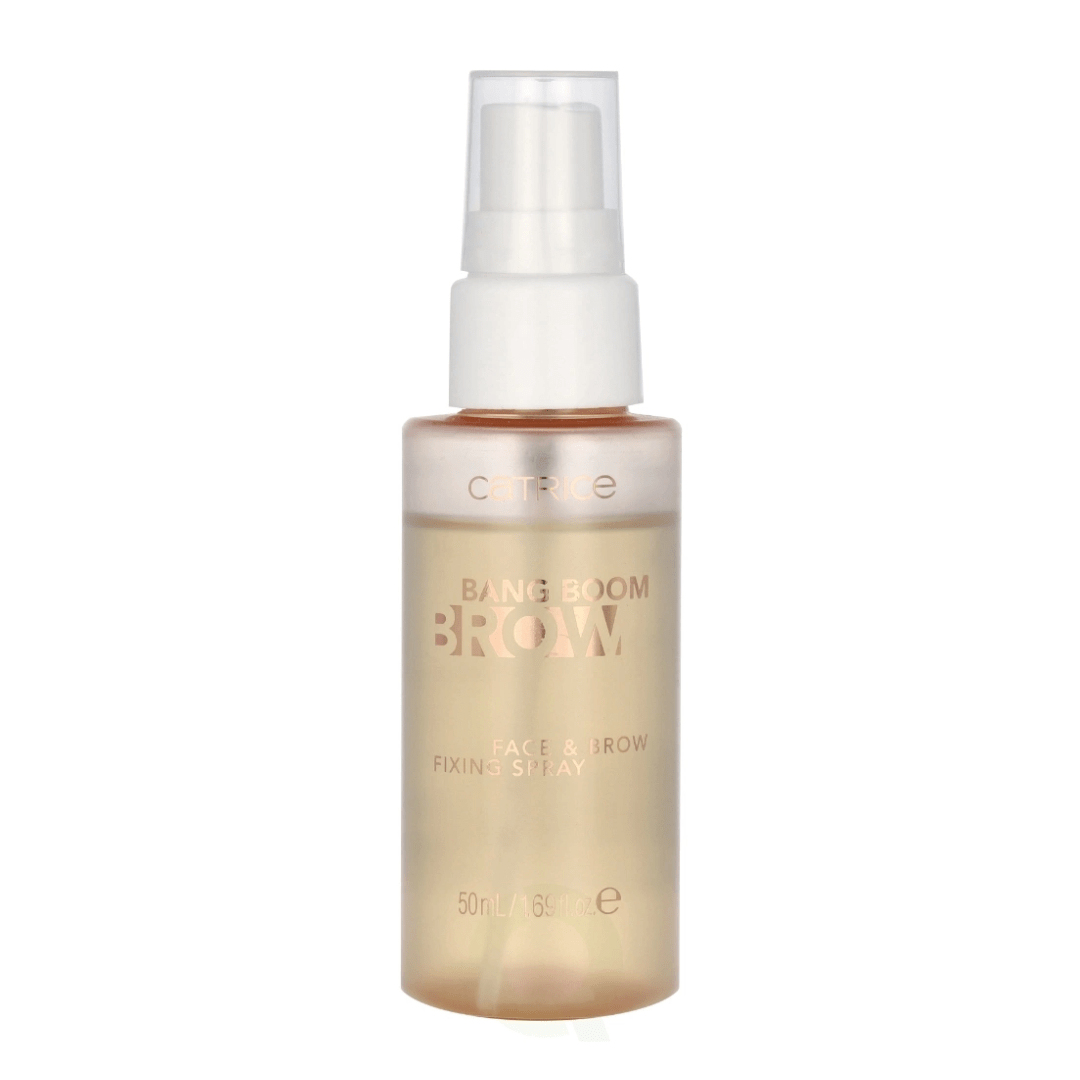 Catrice Bang Boom Brow Face & Brow Fixing Spray Transparent 50ml - Makeup lagersalg