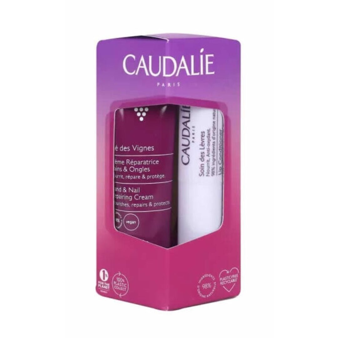 Caudalie The Des Vignes Hand & Nail Repair Set 30ml - Makeup lagersalg