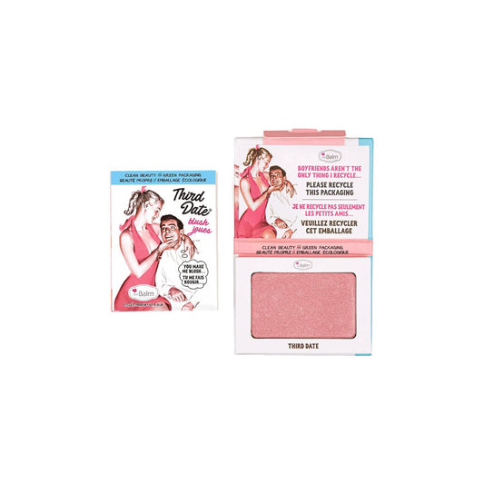 Cheeks by theBalm Cosmetics Third Date Blush 6.5g - Makeup lagersalg