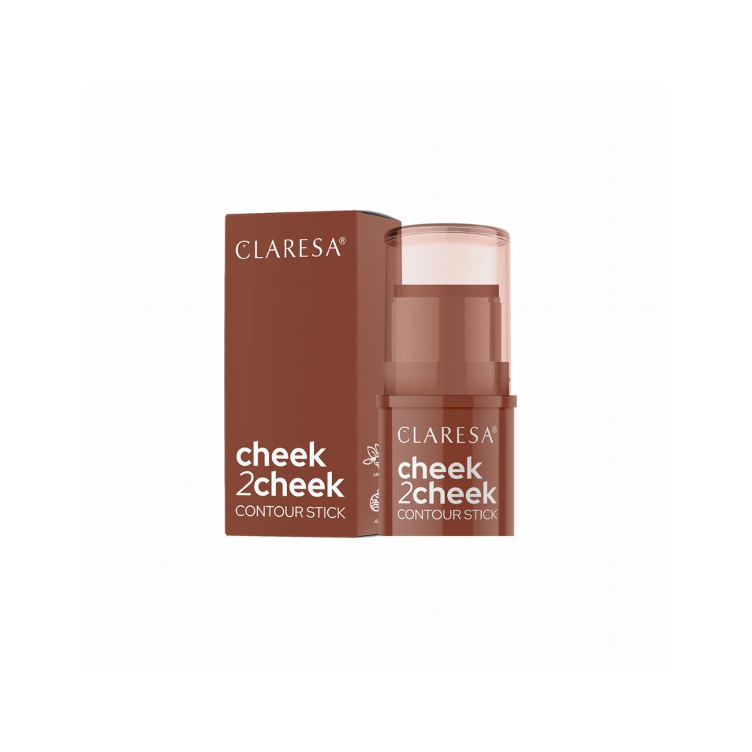 Claresa Cheek 2 Cheek Bronzer Stick 01 Neutral Sand 5.5g - Makeup lagersalg