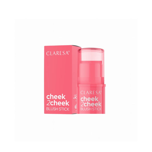 CLARESA Cheek2Cheek Creamy Blush Stick 02 Neon Coral 6g - Makeup lagersalg