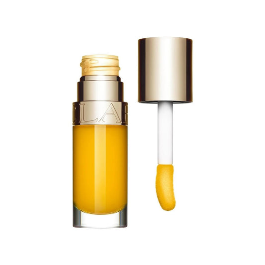 Clarins Lip Comfort Oil 21 Joyful Yellow 7ml - Makeup lagersalg