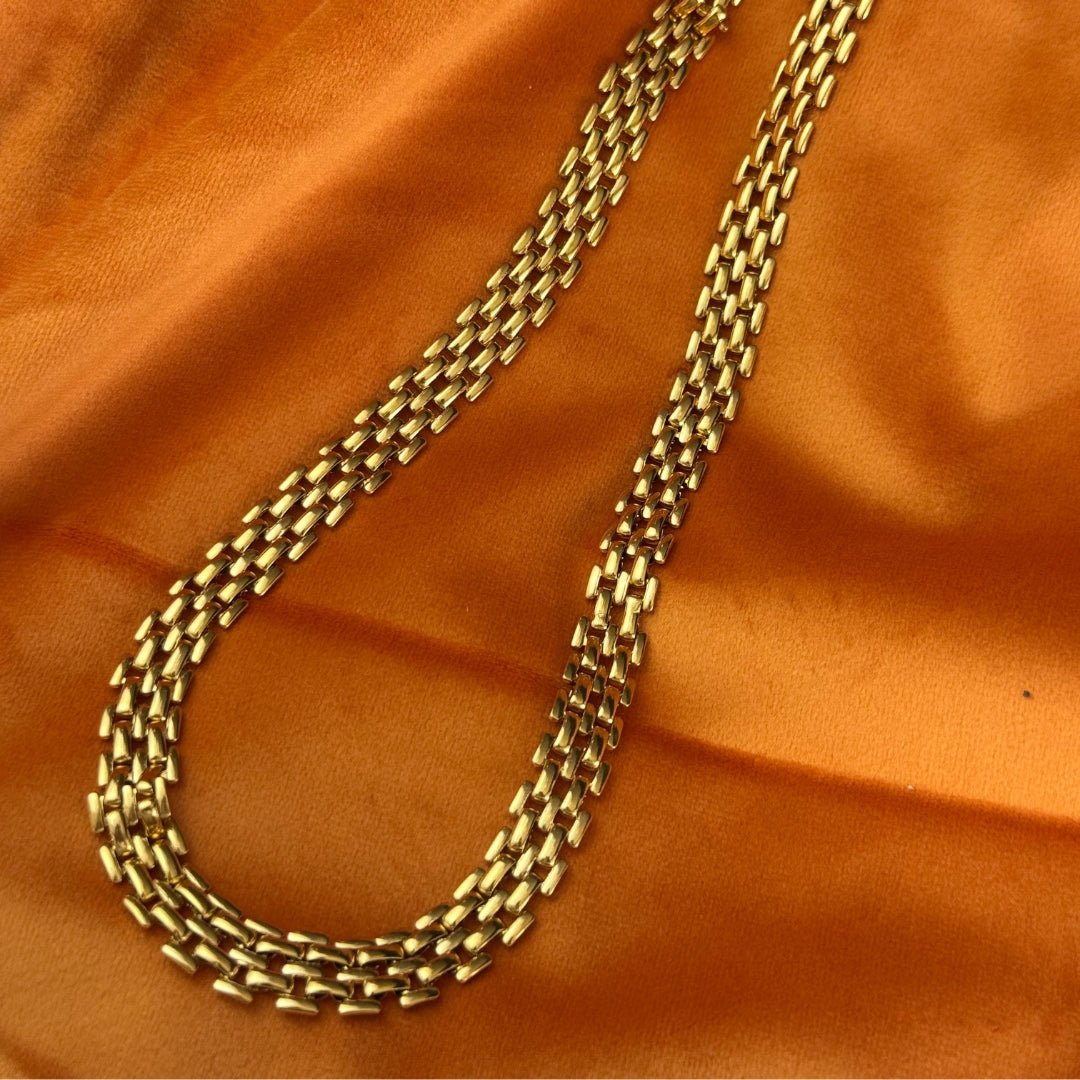 Cleo Halskæde 18K Guldbelagt - Makeup lagersalg