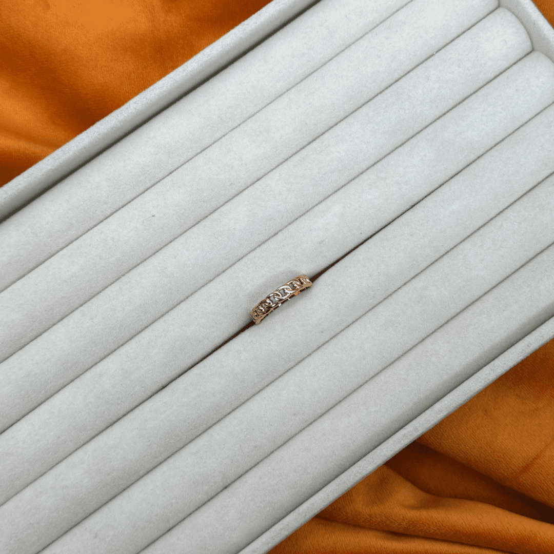 Corelle - Chain Ring - 18K Guldbelagt - Makeup lagersalg