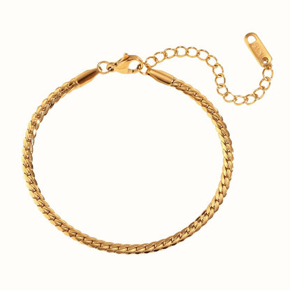 Corelle - Elara Snake Armbånd 18K Guldbelagt - Makeup lagersalg