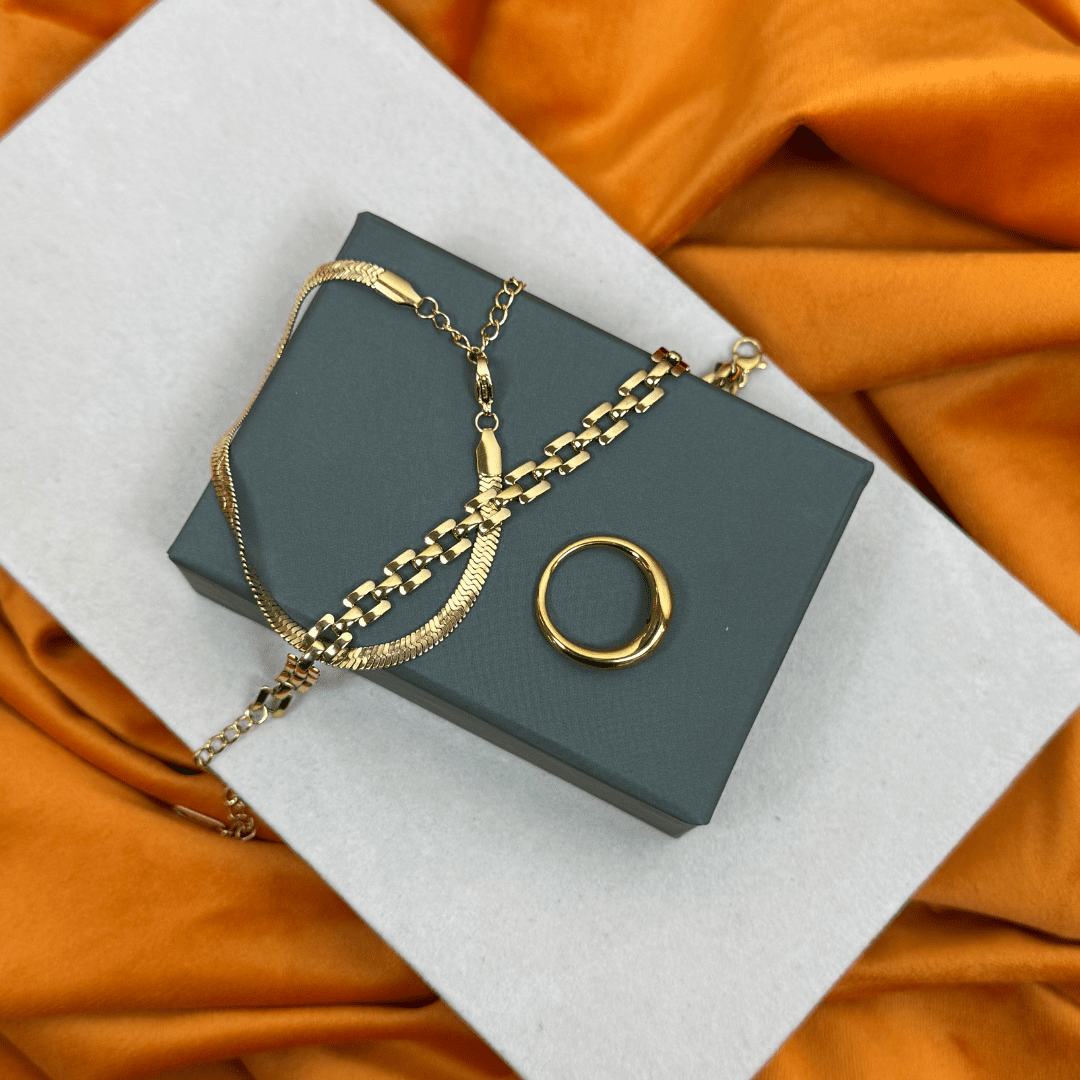 Corelle - Link Bracelet - 18K Guldbelagt - Makeup lagersalg