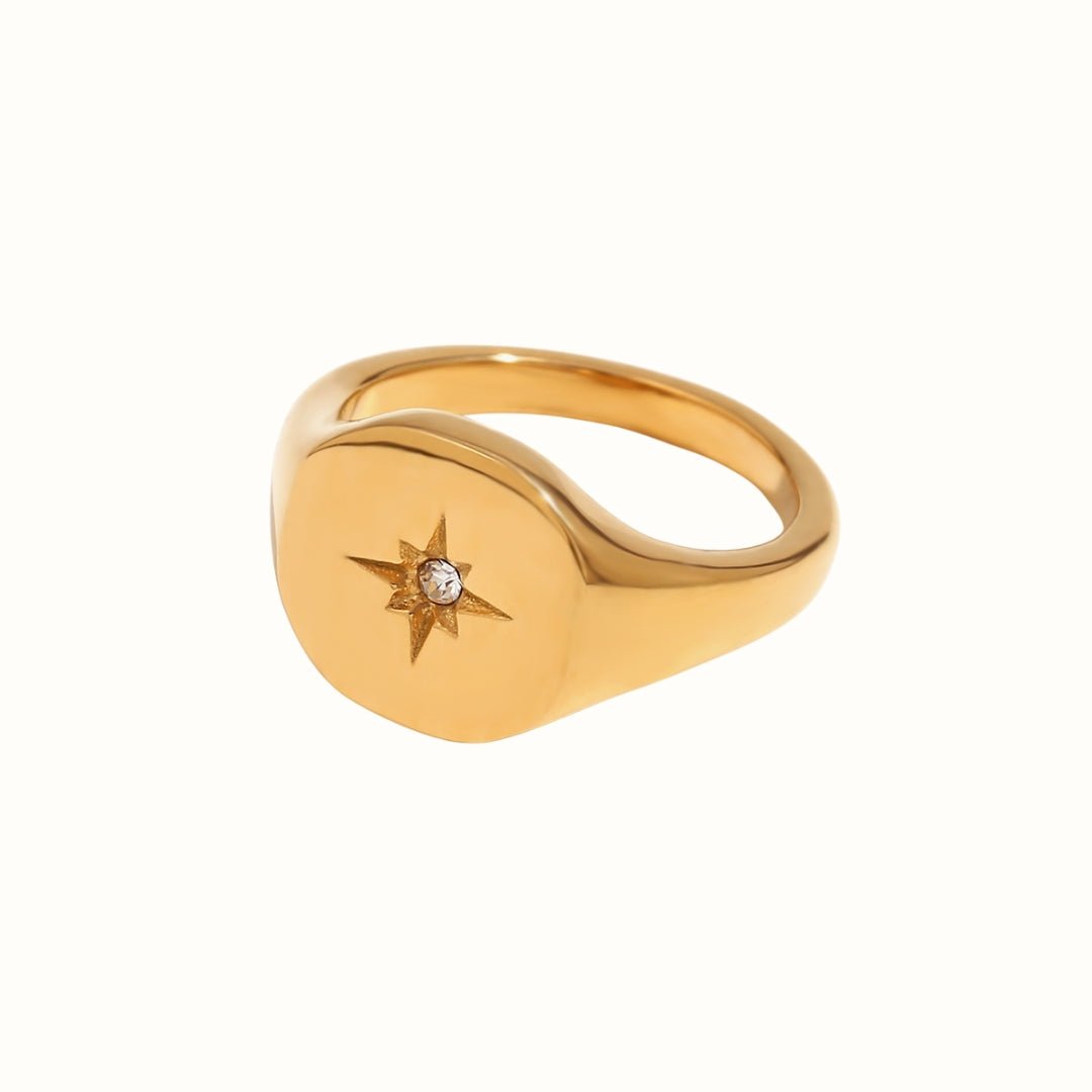 Corelle - Nova Ring 18K Guldbelagt - Makeup lagersalg