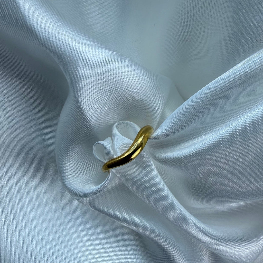 Corelle - Soft Edge Ring 18K Guldbelagt - Makeup lagersalg