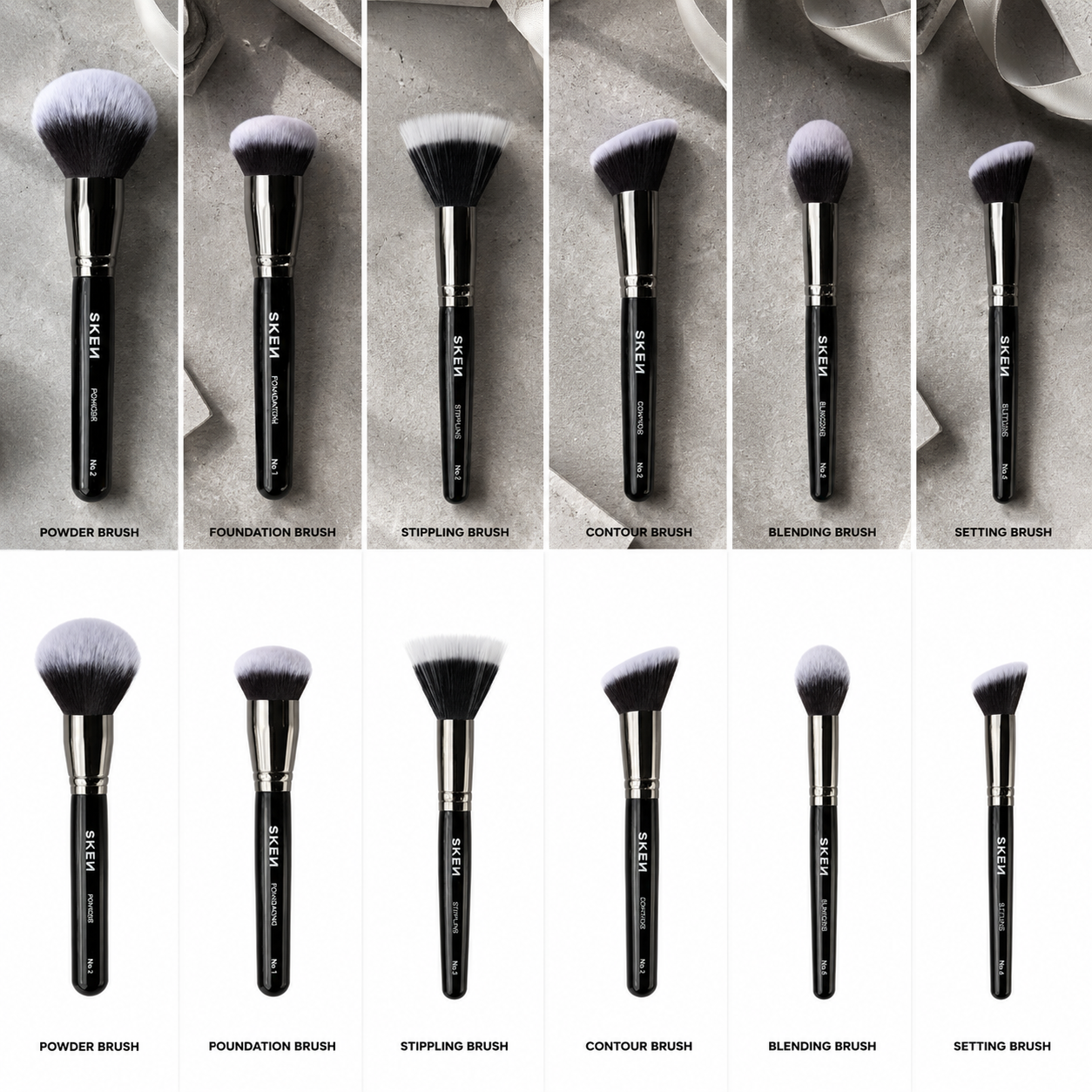 Skēn The Brushes Strippling Brush