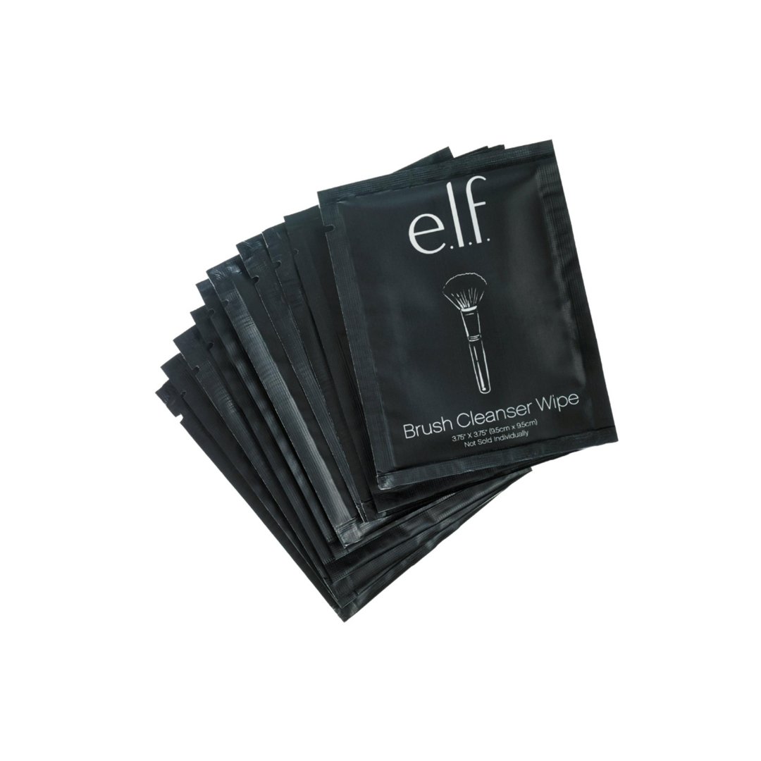 ELF Brush Cleaner Wipes 10 stk - Makeup lagersalg