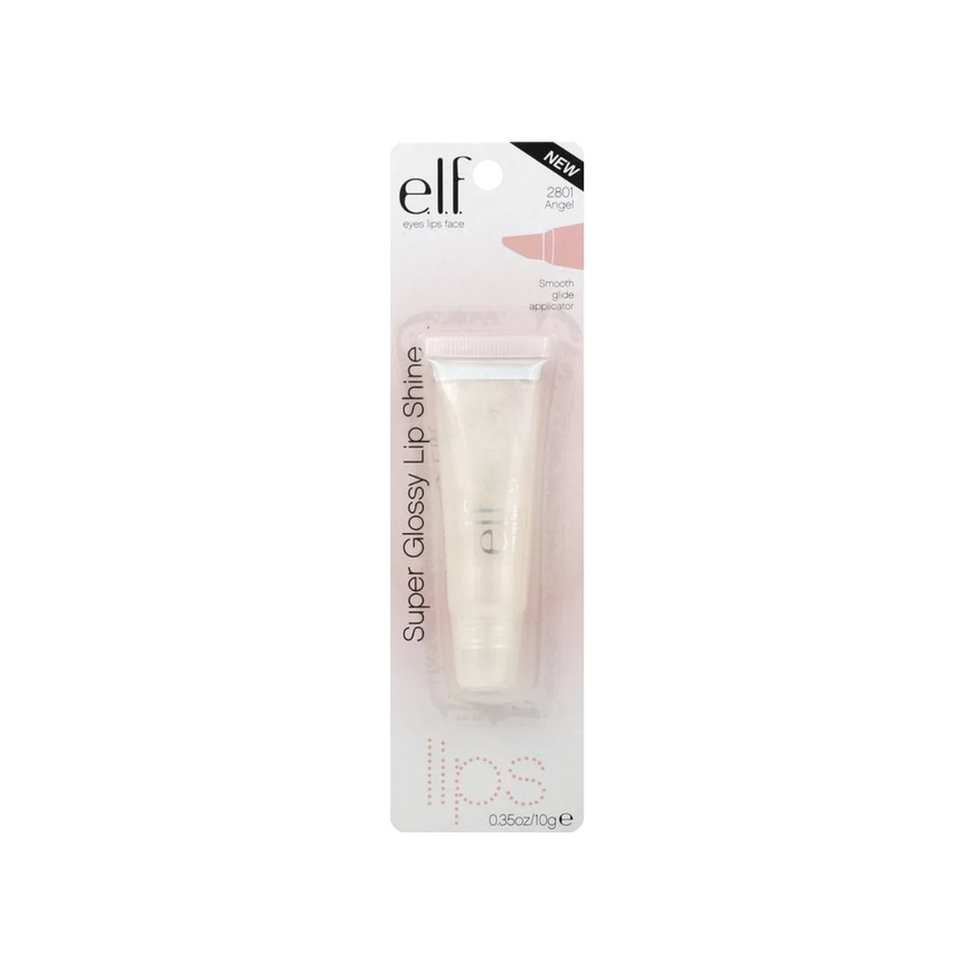 ELF Lip Shine, Super Glossy, Angel - Makeup lagersalg