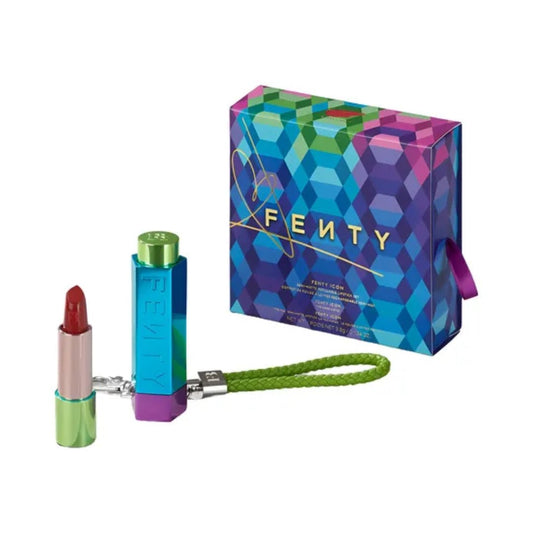 Fenty Icon Semi - Matte Refillable Lipstick Set - Makeup lagersalg