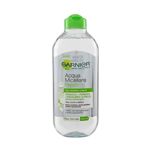 Garnier Micellar Water Daily Cleanser 400ml Fresh - Makeup lagersalg