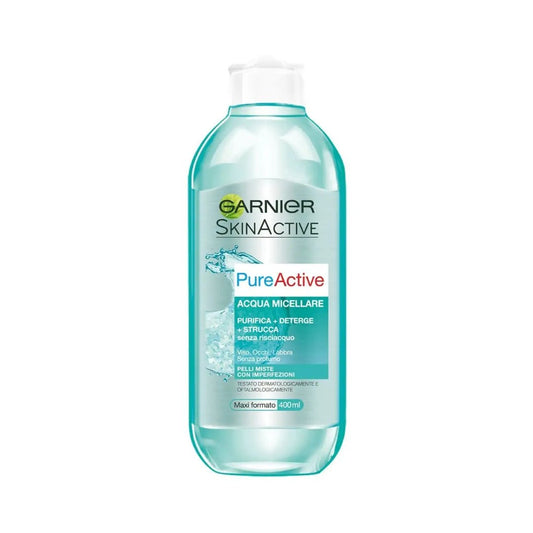 Garnier Pure Active Cleansing Micellar Water 400ml - Makeup lagersalg