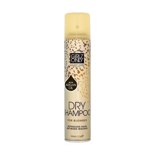 Girlz Only Haircare Dry Shampoo with Argan Oil for Blonde Hair 200ml - Makeup lagersalg