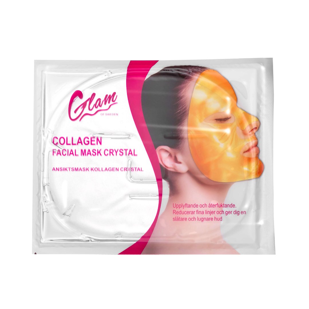 Glam Collagen facial mask crystal - Makeup lagersalg