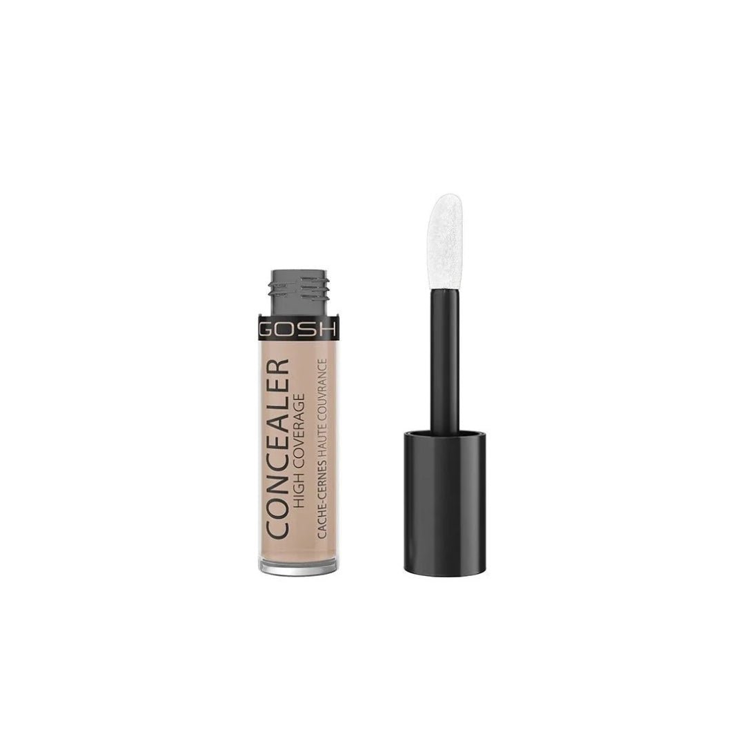 Gosh Concealer High Coverage 004 Natural 5,5ml - Makeup lagersalg