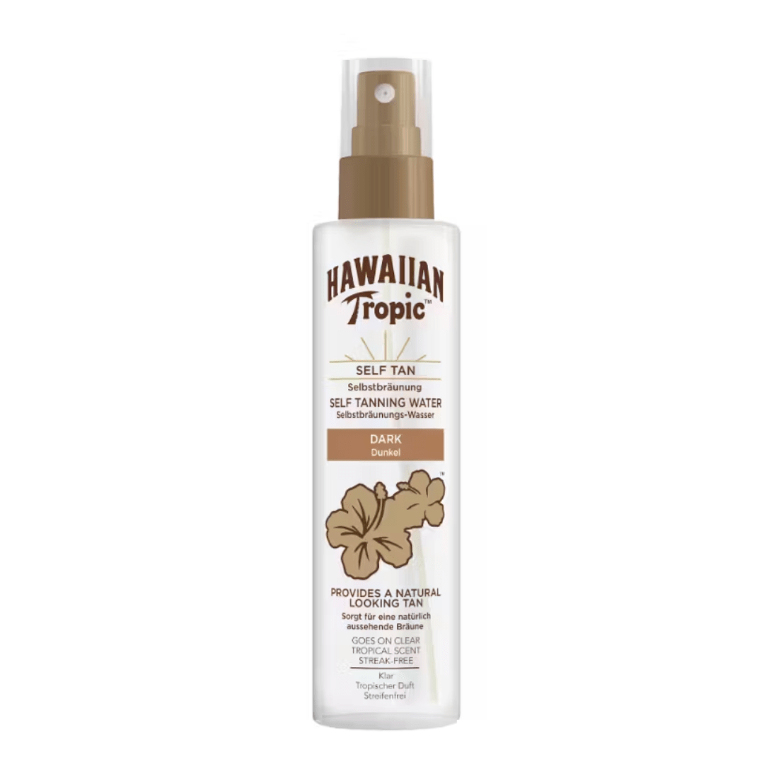 Hawaiian Tropic Self - Tanning Water Dark 190 ml - Makeup lagersalg