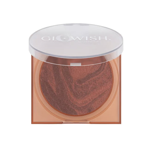 Huda Beauty Glowish Soft Radiance Vegan Bronzing Powder 0.28 Oz - Makeup lagersalg