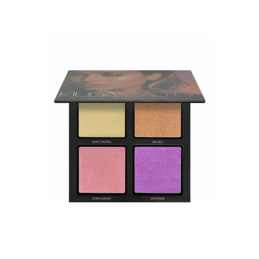 Huda Beauty Summer Solstice 3D Highlighter Palette 30g - Makeup lagersalg