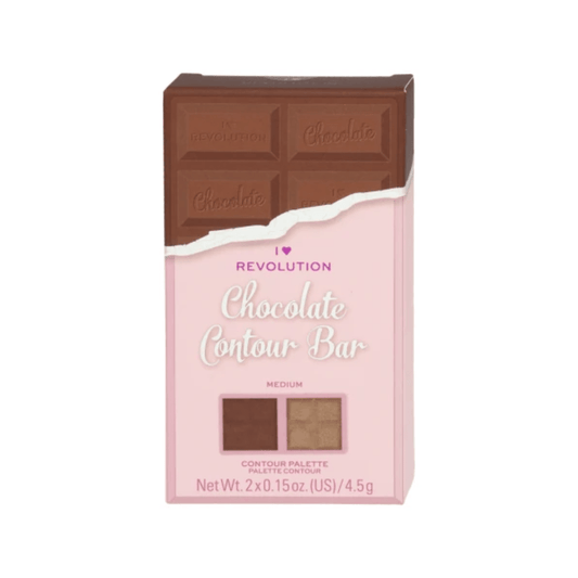 I Heart Revolution Chocolate Contour Bar Medium Contour Palette 9g - Makeup lagersalg