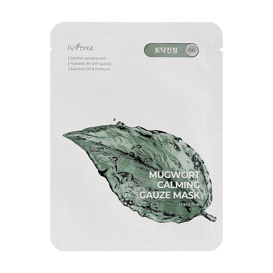 Isntree Mugwort Calming Gauze Mask - Makeup lagersalg