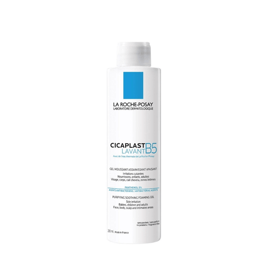La Roche Posay Cicaplast Lavant B5 Purifying Soothing Foaming Gel 200ml - Makeup lagersalg