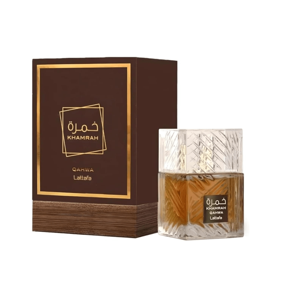 Lattafa Khamrah Qahwa EDP Unisex 100 ml - Makeup lagersalg