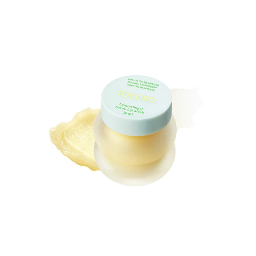 Lemon Sugar Scrub Lip Mask 20 Ml - Makeup lagersalg