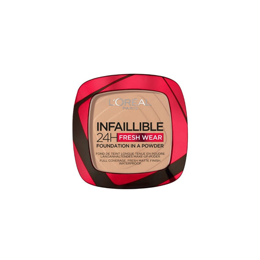 L'oreal Infaillible 24H Fresh Weear Foundation 180 Rose Sand 9g - Makeup lagersalg