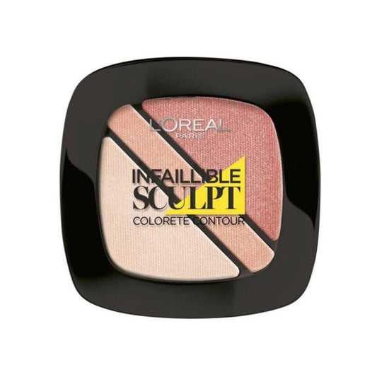 L'Oréal Infallible Blush Trio 102 Nude Beige 3.8g - Makeup lagersalg