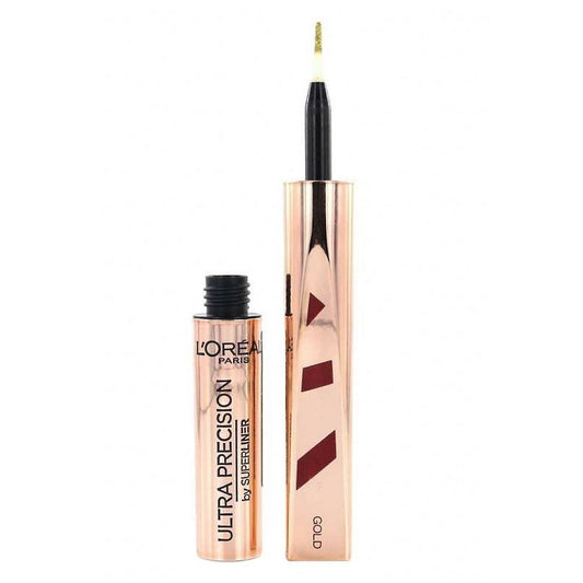 Loreal L’Oréal Super Liner Ultra Precision Metallic Eyeliner - Gold - Makeup lagersalg