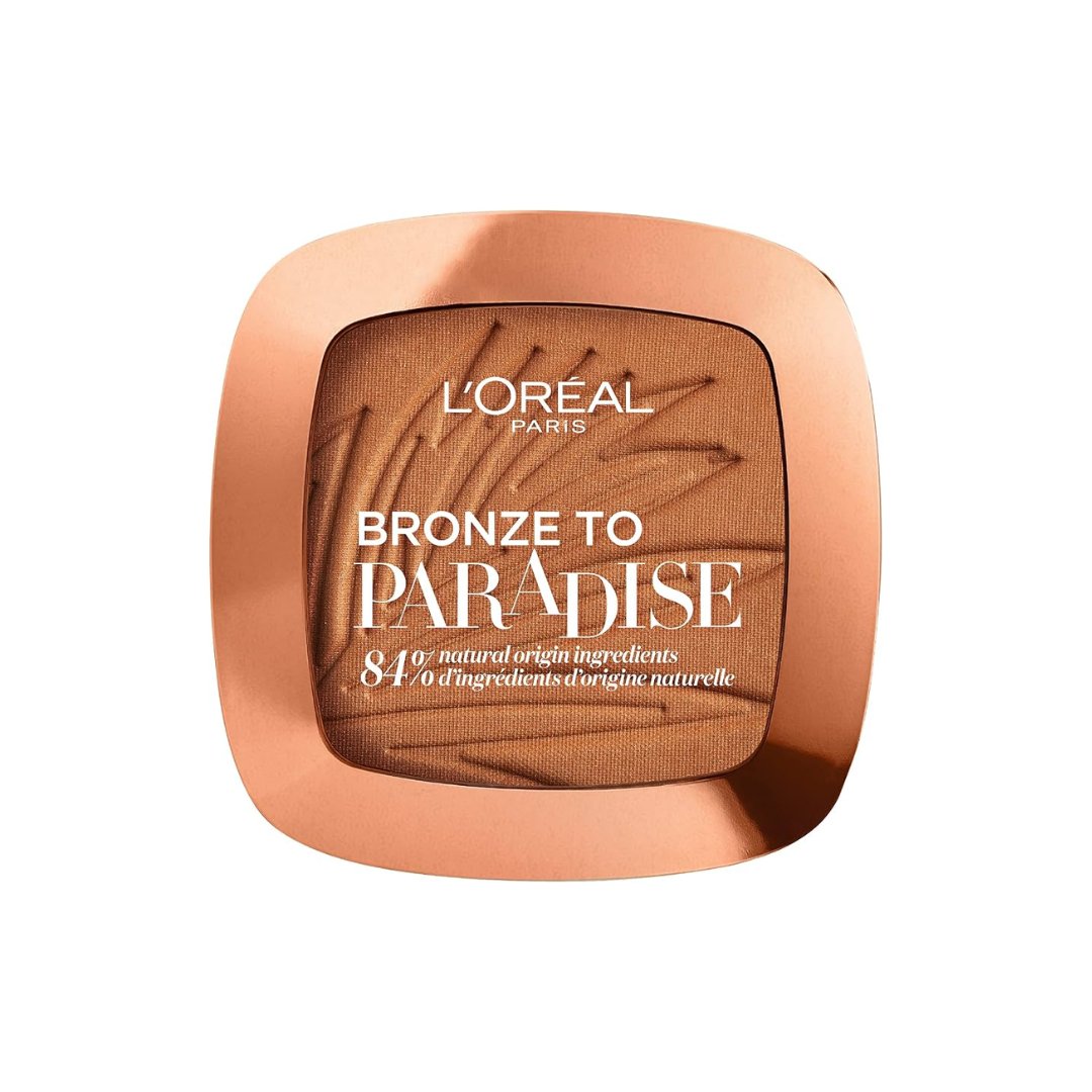 L'Oreal Paris Bronzer Back To Bronze Matte Bronzing Pressed Powder Medium Compact Case - Makeup lagersalg