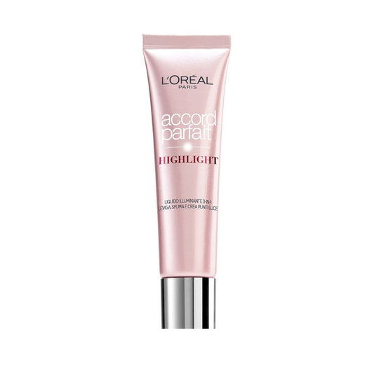 L'Oreal Paris Liquid Highlight Glow Rose Glace 30 ml - Makeup lagersalg