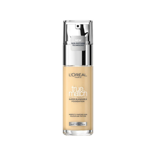 L'Oreal Paris True Match Foundation 1C Rose Ivory 30ml - Makeup lagersalg