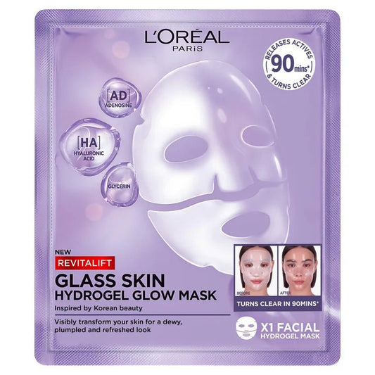 L'Oreal Revitalift Hydrogel Glowing Face Mask - Makeup lagersalg