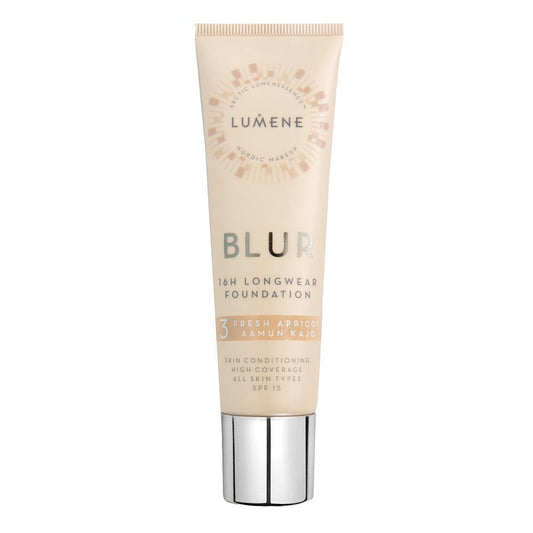 Lumene Blur Smoothing Foundation For All Skin Types Spf15 00 Light Ivory 30ml