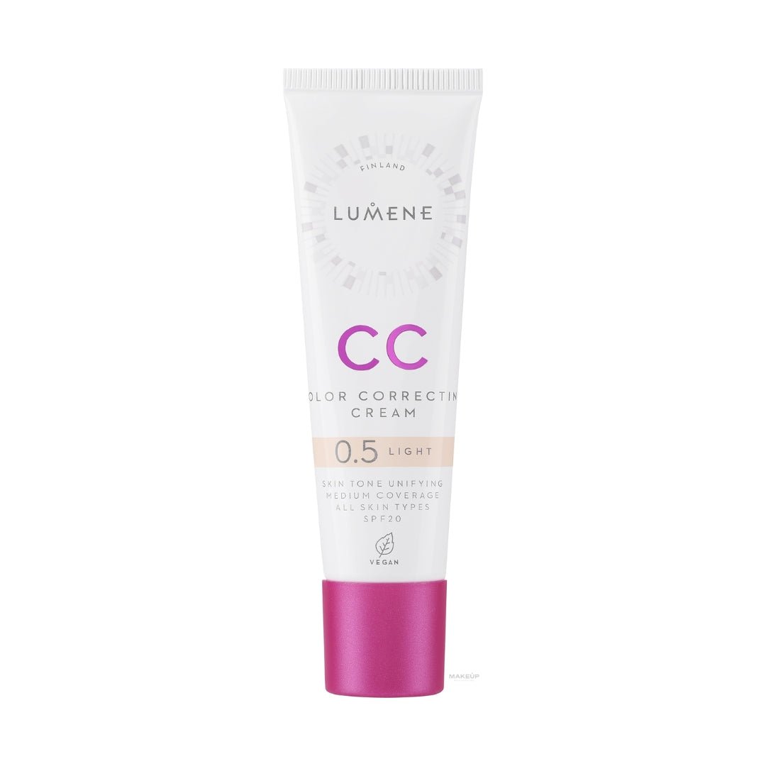 Lumene CC Color Correcting Cream Light SPF20 30ml - Makeup lagersalg