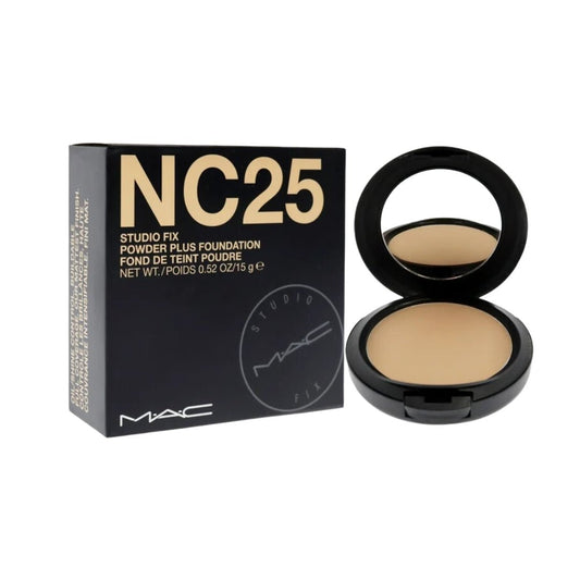 MAC Studio Fix Powder Plus Foundation NC25 15g - Makeup lagersalg