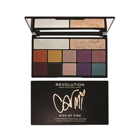 Makeup Revolution Carmi Kiss of Fire - Makeup lagersalg