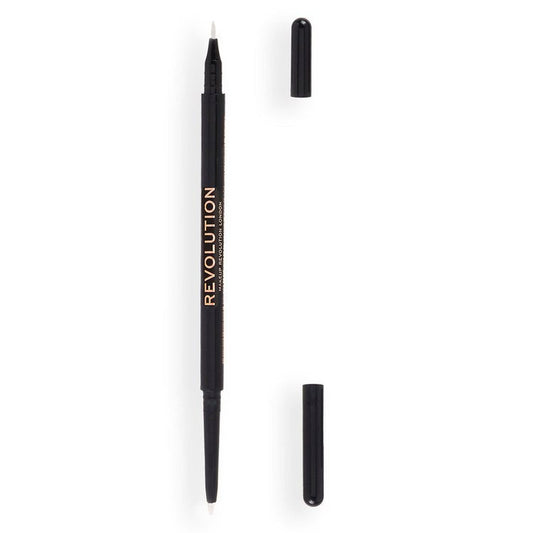 Makeup Revolution Eyeliner Felt & Kohl Precision Dual Liner - White