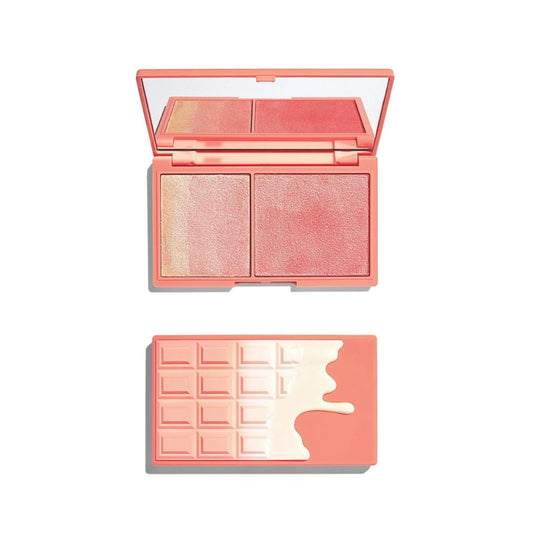 Makeup Revolution I Heart Makeup Peach and Glow Makeup Palette 11.2g - Makeup lagersalg