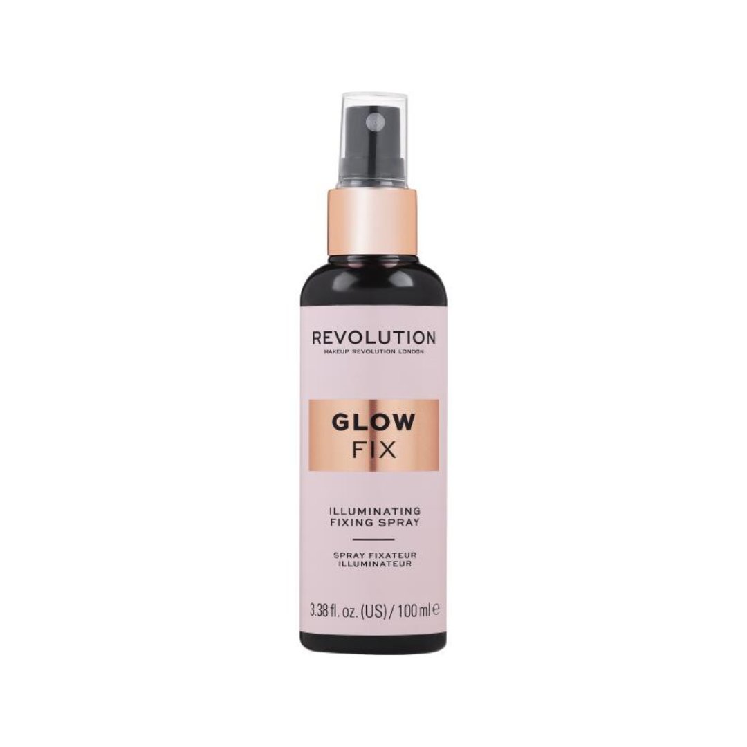 Makeup Revolution Illuminating Fixing Spray 100ml - Makeup lagersalg