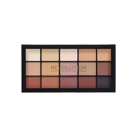 Makeup Revolution Re - Loaded Basic Mattes Eyeshadow Palette 16.5g - Makeup lagersalg