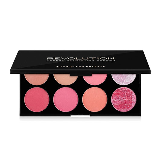 Makeup Revolution Ultra Blush Palette Sugar & Spice 8 Shades 13 g - Makeup lagersalg