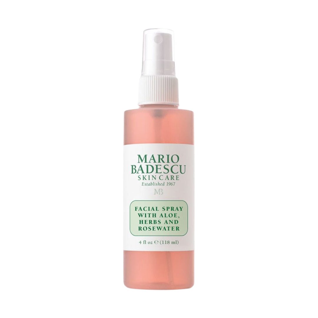 Mario Badescu Facial Spray with Aloe, Herbs and Rosewater 4oz (118ml) - Makeup lagersalg
