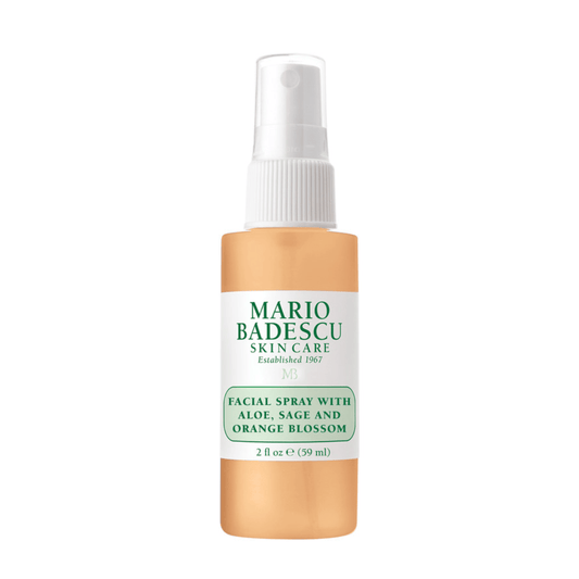 Mario Badescu Facial Spray with Aloe, Sage and Orange Blossom 59ml - Makeup lagersalg