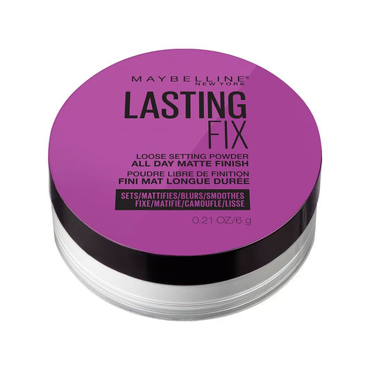 Maybelline New York Lasting Fix Loose Face Powder 01 Translucent 6g - Makeup lagersalg