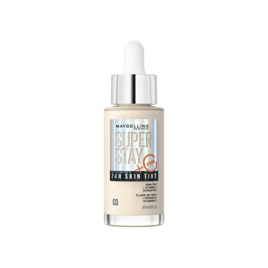 Maybelline New York Super Stay 24H Skin Tint True 03 Ivory 30ml - Makeup lagersalg